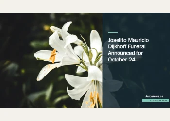 Illustrative stock photograph for “Joselito Mauricio Dijkhoff Funeral Announced for October 24”: White flowers; respectful illustrative funeral stock. Photograph by Serafima Lazarenko via Unsplash. This is not a photograph of the specific Aruba news event.