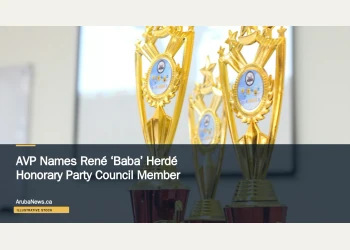Illustrative stock photograph for “AVP Names René ‘Baba’ Herdé Honorary Party Council Member”: 3 cup for the champions, Gold and red cup for 1st, 2nd and 3rd champions Photograph by flick Flank via Unsplash. This is not a photograph of the specific Aruba news event.