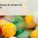 Illustrative stock photograph for “Aruba Lotto Results for October 20 and 21, 2026”: Colorful lottery balls; illustrative stock, not actual Aruba draw/results. Photograph by Stephen Olmo via Unsplash. This is not a photograph of the specific Aruba news event.