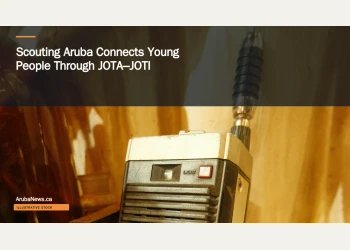 Illustrative stock photograph for “Scouting Aruba Connects Young People Through JOTA–JOTI”: Two-way radio; illustrative scouting/JOTA-JOTI stock. Photograph by Eugen Brazhnikov via Unsplash. This is not a photograph of the specific Aruba news event.