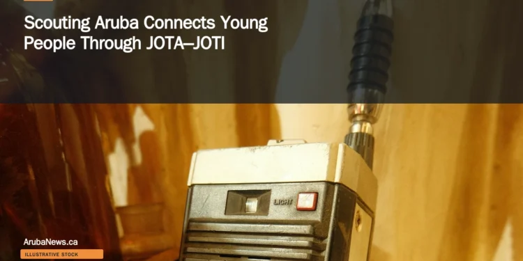 Illustrative stock photograph for “Scouting Aruba Connects Young People Through JOTA–JOTI”: Two-way radio; illustrative scouting/JOTA-JOTI stock. Photograph by Eugen Brazhnikov via Unsplash. This is not a photograph of the specific Aruba news event.