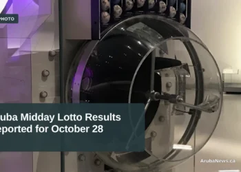 A lottery draw machine; file photo of equipment not used in the reported Aruba draw.