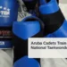 Aruba Cadets Train With US National Taekwondo Team Taekwondo sparring equipment in a dojang; illustrative file photo, not the Aruba or US team training session.