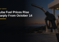 Aruba Fuel Prices Rise Sharply From October 14
