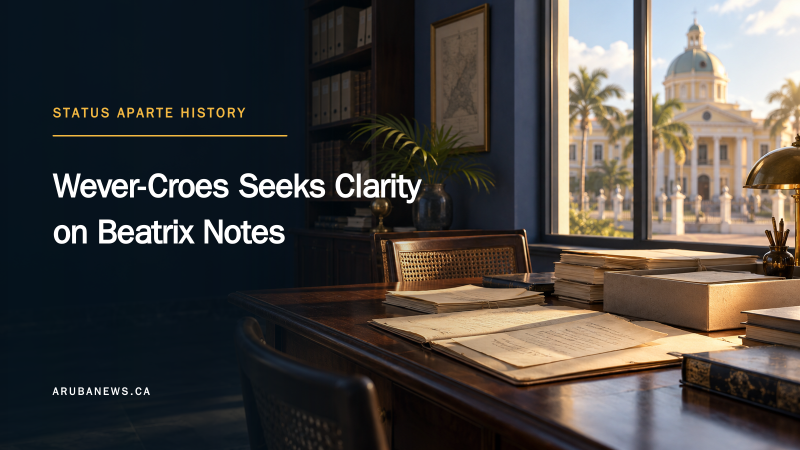 Evelyn Wever-Croes Seeks Clarity on Beatrix Notes