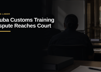 Aruba Customs Training Dispute Reaches Court