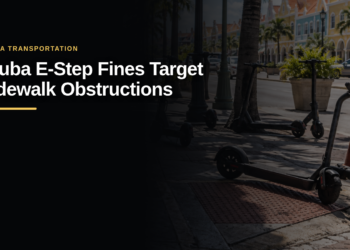 Aruba E-Step Fines Target Sidewalk Obstructions