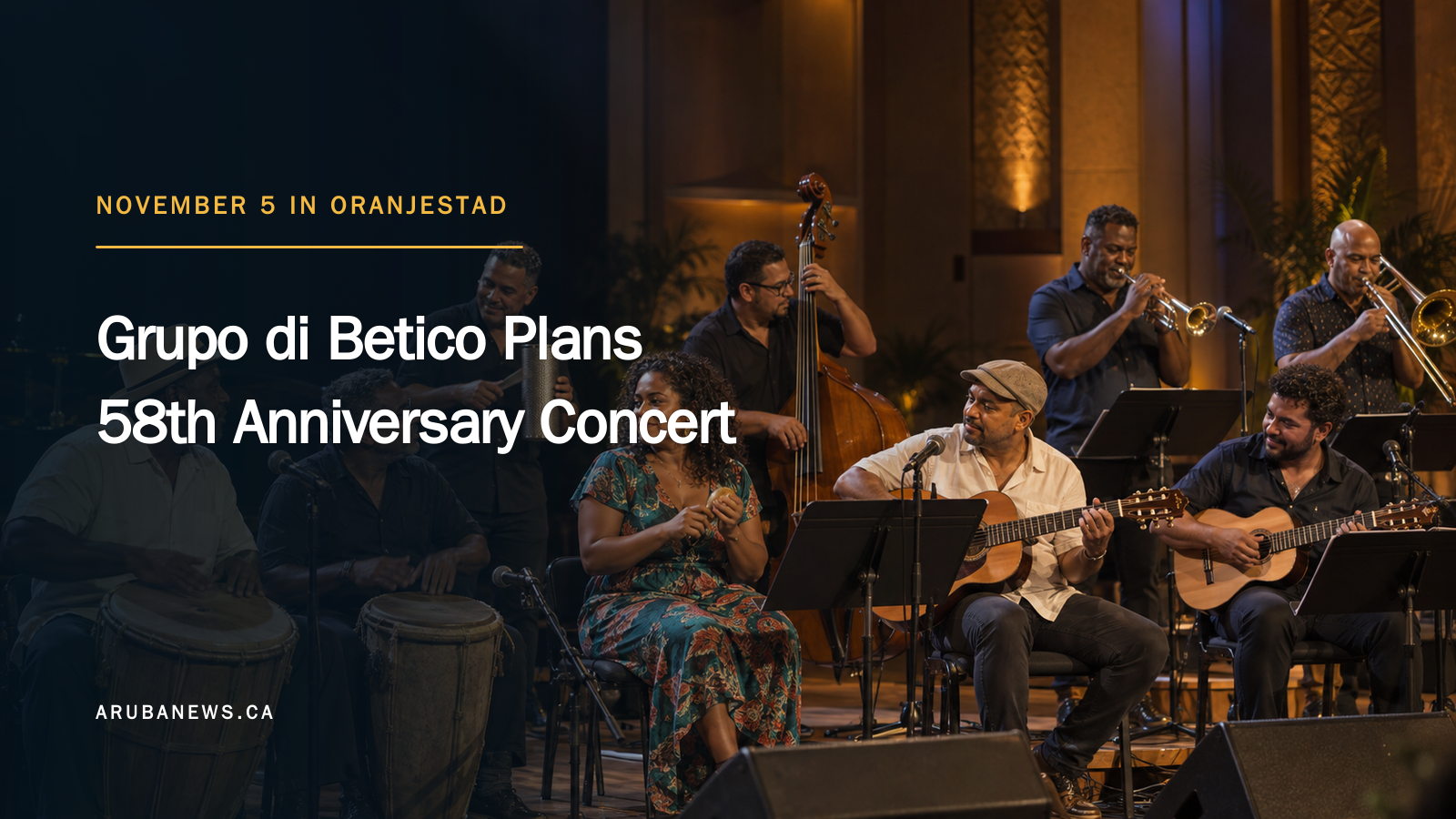 Grupo di Betico Plans 58th Anniversary Concert