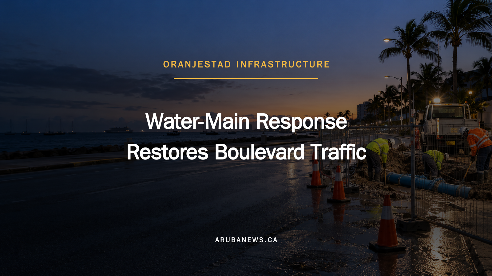 L.G. Smith Boulevard Water-Main Response Restores Traffic