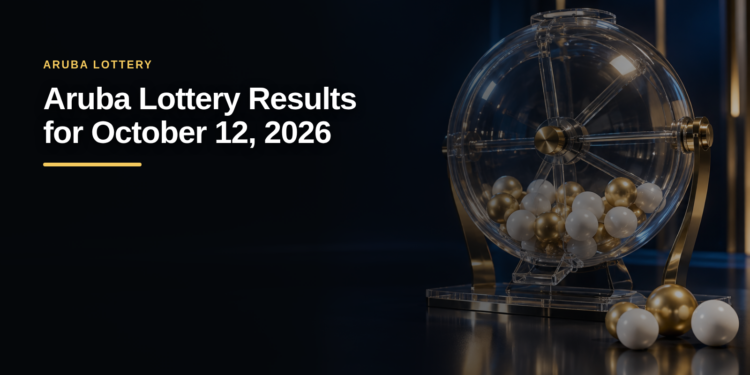 Aruba Lottery Results for October 12, 2026