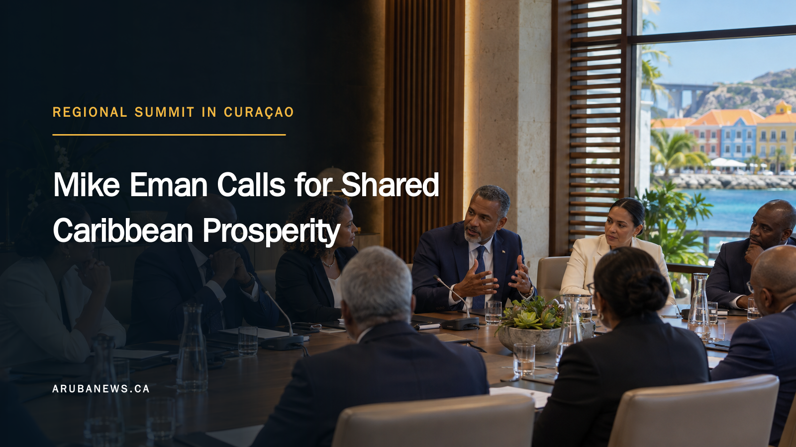 Mike Eman Calls for Shared Caribbean Prosperity