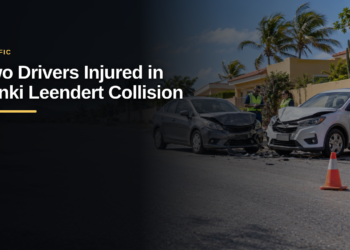 Two Drivers Injured in Tanki Leendert Collision