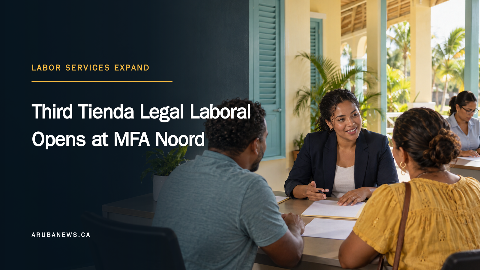 Third Tienda Legal Laboral Opens at MFA Noord