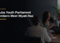 Aruba Youth Parliament Members Meet Wyatt-Ras