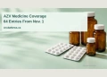 AZV to Expand Medicine Coverage With 64 Entries on November 1 Conceptual editorial illustration of unlabelled medicine packaging; not a photograph or list of the medicines being added by AZV.