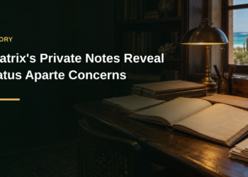 Beatrix's Private Notes Reveal Status Aparte Concerns