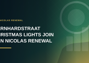 Bernhardstraat Christmas Lights Join San Nicolas Renewal