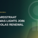 Bernhardstraat Christmas Lights Join San Nicolas Renewal