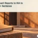 Guilfred Besaril Reports to KIA to Serve Prison Sentence Conceptual editorial illustration of a closed legal folder beside an anonymous doorway; not a photograph of Guilfred Besaril or KIA.