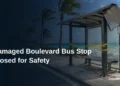 Damaged Boulevard Bus Stop Closed for Safety — ArubaNews.ca featured image