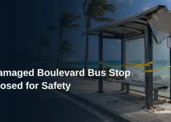 Damaged Boulevard Bus Stop Closed for Safety — ArubaNews.ca featured image