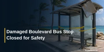 Damaged Boulevard Bus Stop Closed for Safety — ArubaNews.ca featured image