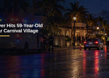 Driver Hits 59-Year-Old Pedestrian Near Carnival Village