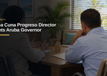Casa Cuna Progreso Director Meets Aruba Governor