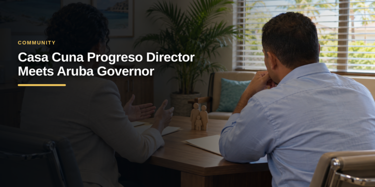 Casa Cuna Progreso Director Meets Aruba Governor