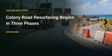 Colony Road Resurfacing Begins in Three Phases