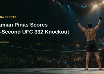 Damian Pinas Scores 75-Second UFC 332 Knockout