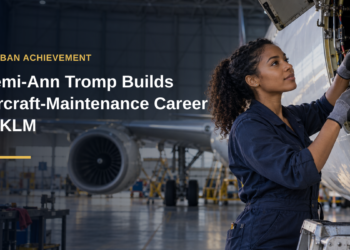 Aruba-Born Demi-Ann Tromp Builds Aircraft-Maintenance Career at KLM