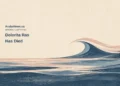 Conceptual editorial illustration of a quiet abstract seascape; not an actual location, funeral scene or documentary photograph.