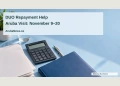 Conceptual editorial illustration of plain financial-planning papers, calculator and closed study folder on a pale blue desktop; not a documentary photograph of the people, venue or event.