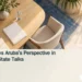 Conceptual editorial illustration of an empty meeting table with blank documents and Caribbean coastal light, not a photograph of the Eman–Buma meeting.