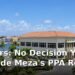 Pieters: No Decision Yet on Mike de Meza's PPA Return