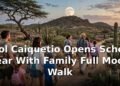 Scol Caiquetio Opens School Year With Family Full Moon Walk