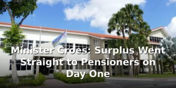Minister Croes: Surplus Went Straight to Pensioners on Day One Minister Croes: Surplus Went Straight to Pensioners on Day One