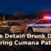 Police Detain Drunk Driver During Cumana Patrol