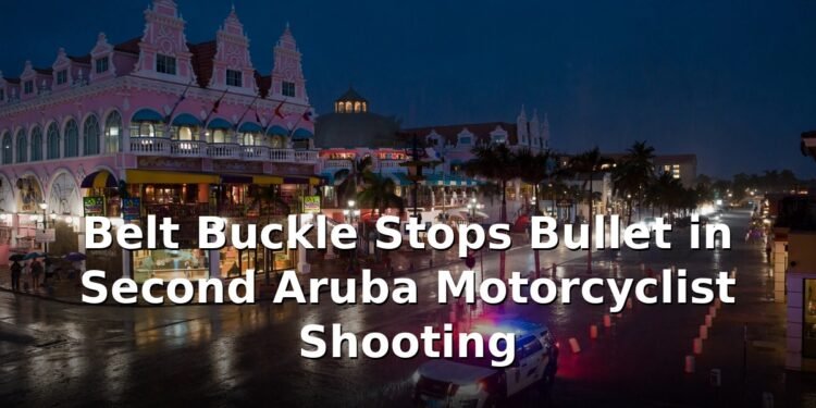 Belt Buckle Stops Bullet in Second Aruba Motorcyclist Shooting Belt Buckle Stops Bullet in Second Aruba Motorcyclist Shooting
