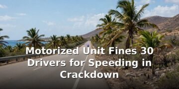 Motorized Unit Fines 30 Drivers for Speeding in Crackdown Motorized Unit Fines 30 Drivers for Speeding in Crackdown