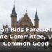 Eman Bids Farewell to Senate Committee, Urges Common Good Eman Bids Farewell to Senate Committee, Urges Common Good