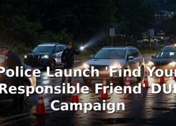 Police Launch 'Find Your Responsible Friend' DUI Campaign