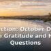 Reflection: October Opens With Gratitude and Hard Questions Reflection: October Opens With Gratitude and Hard Questions