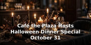 Café the Plaza Hosts Halloween Dinner Special October 31