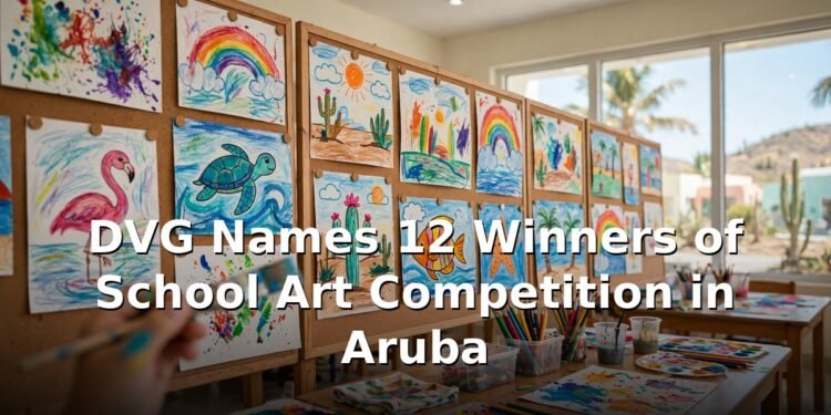 DVG Names 12 Winners of School Art Competition in Aruba