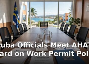 Aruba Officials Meet AHATA Board on Work Permit Policy