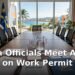 Aruba Officials Meet AHATA Board on Work Permit Policy