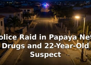 Police Raid in Papaya Nets Drugs and 22-Year-Old Suspect