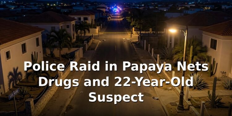Police Raid in Papaya Nets Drugs and 22-Year-Old Suspect Police Raid in Papaya Nets Drugs and 22-Year-Old Suspect